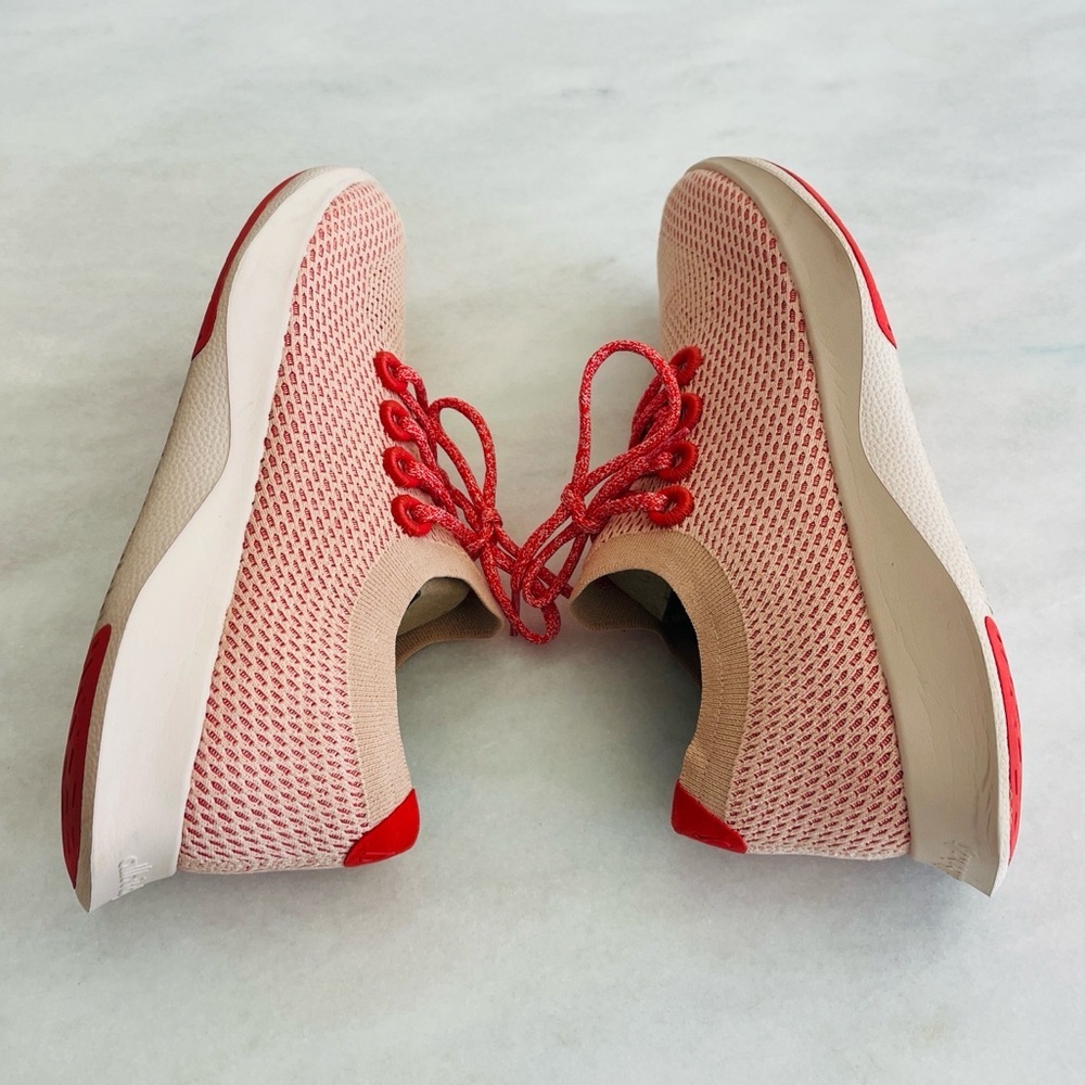 Allbirds Men's Like New Tree Dasher Flame Sneakers Shows Men's 12.5 - Picture 7 of 10